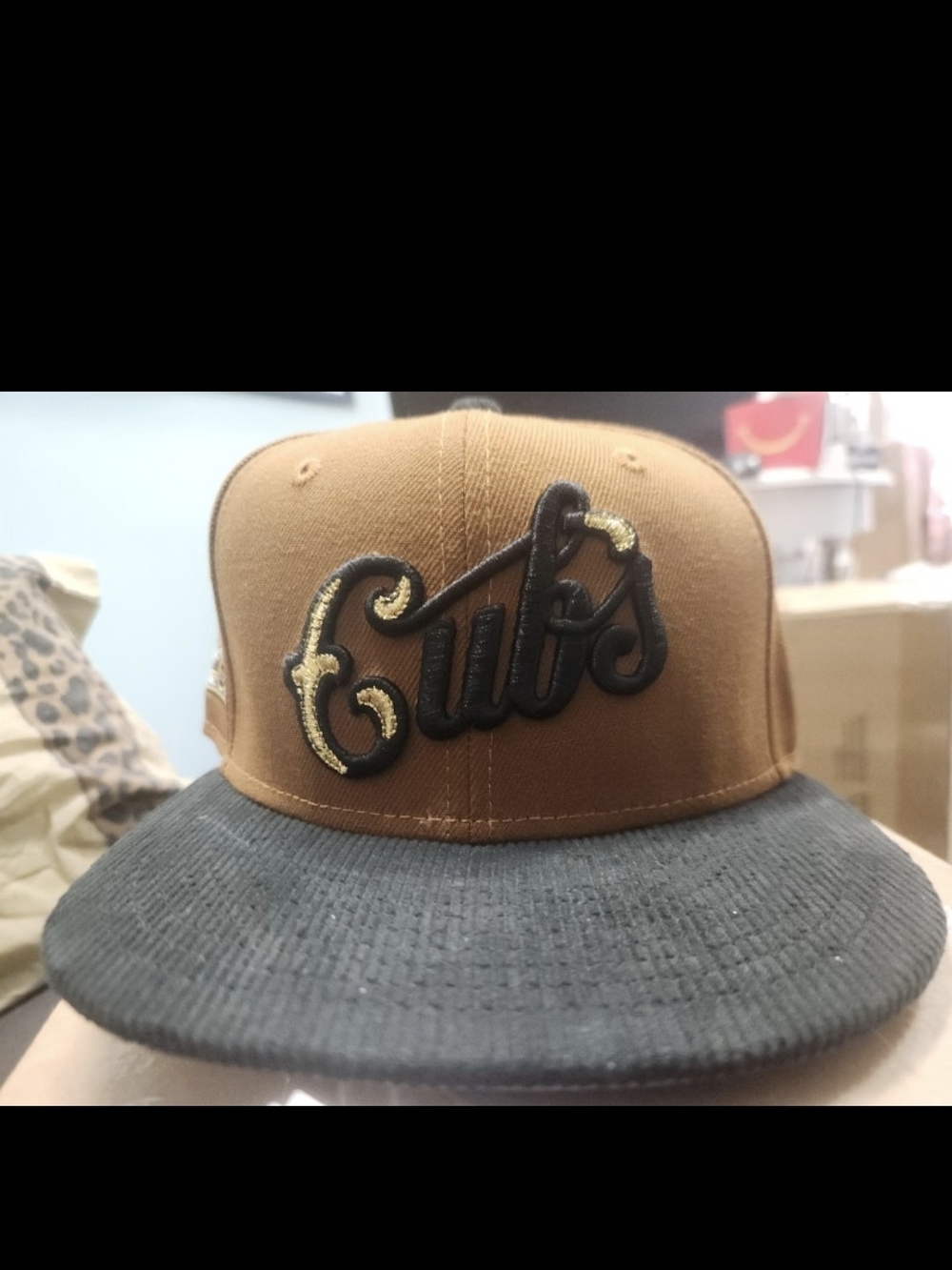 Chicago Cubs 59 FIFTY Brown- 7 New Era 100th Anniversary